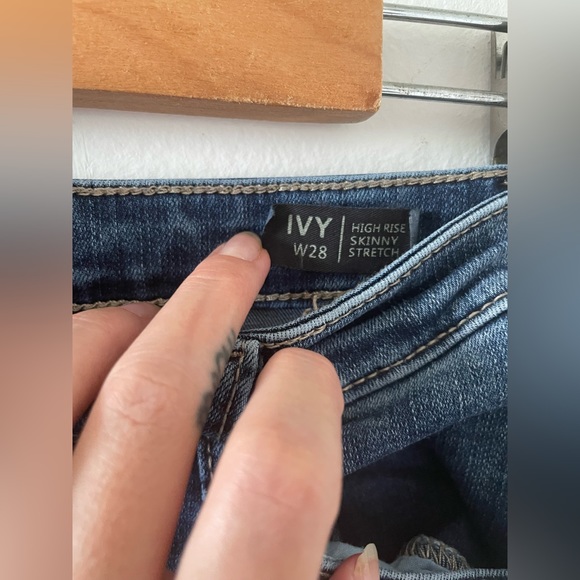 BUFFALO - David Bitton High Rise Skinny Stretch Jeans 28 - Picture 5 of 7